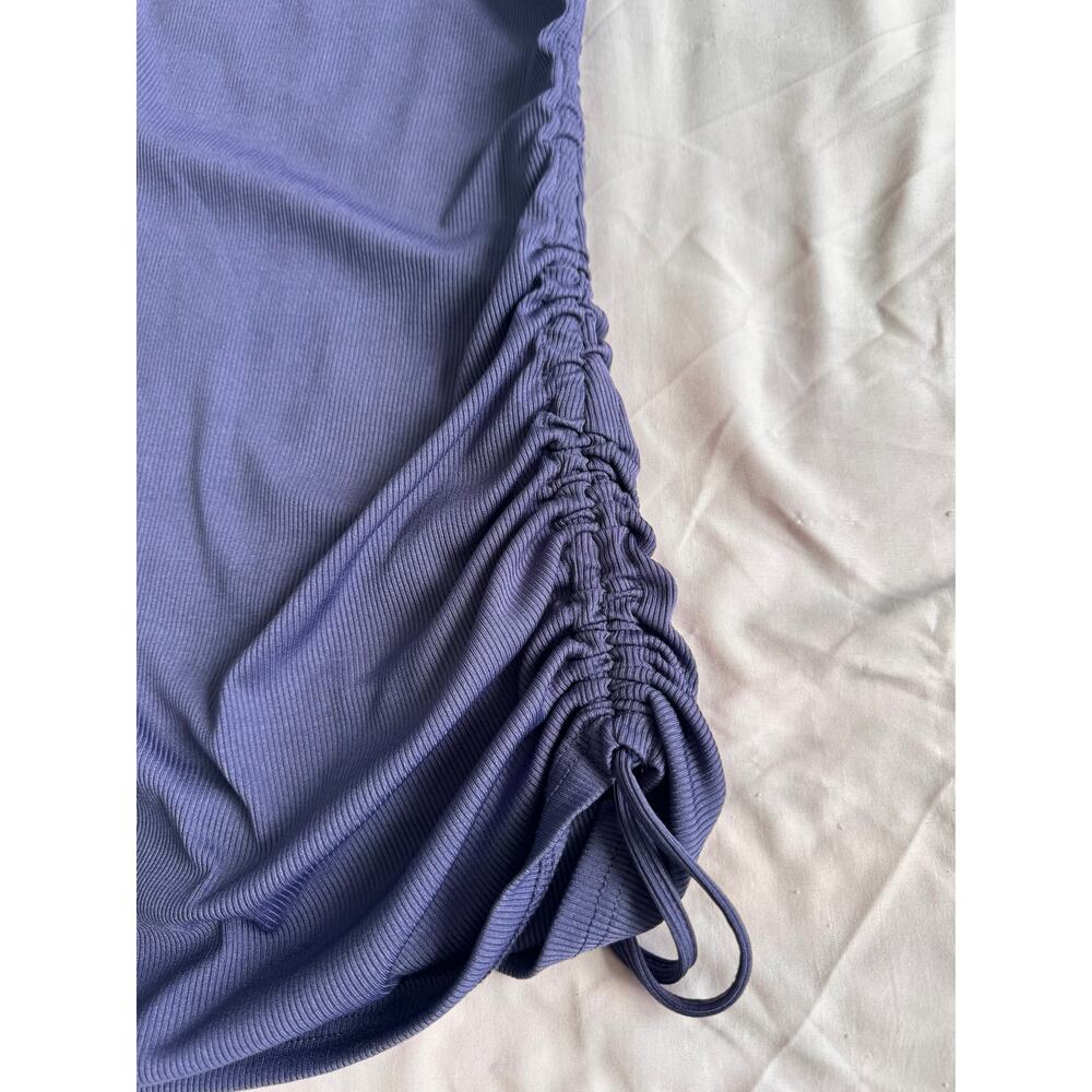Adika Ribbed Ruched Midi Dress XS - Picture 3 of 4